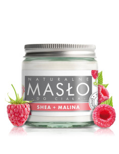 Naturalne Masło do Ciała z Masłem Shea - Malina - 120ml -...