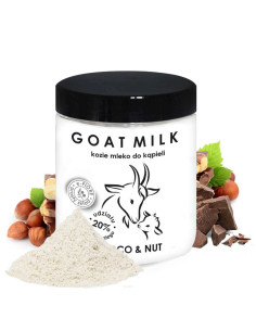 Kozie mleko do kąpieli z kolagenem i pantenolem - Orzech...