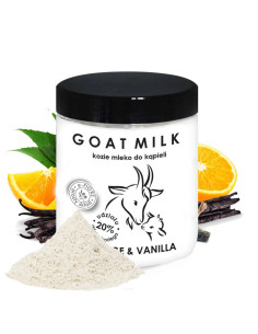 Kozie mleko do kąpieli z kolagenem i pantenolem - Wanilia...