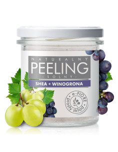 Naturalny peeling solny do ciała - Winogronowy - 300g -...