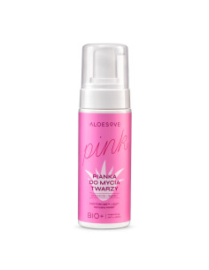 Pianka myjąca do twarzy - 150ml - ALOESOVE PINK