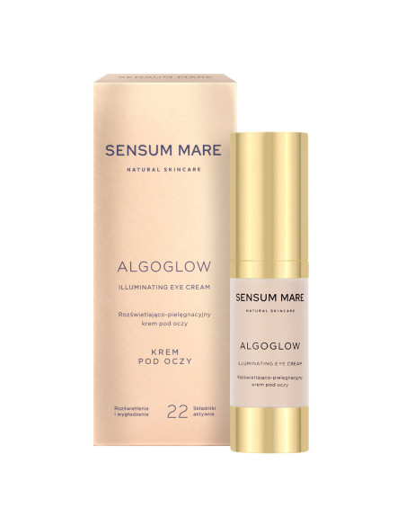 Rozświetlająco – pielęgnacyjny krem pod oczy - 15ml - Sensum Mare