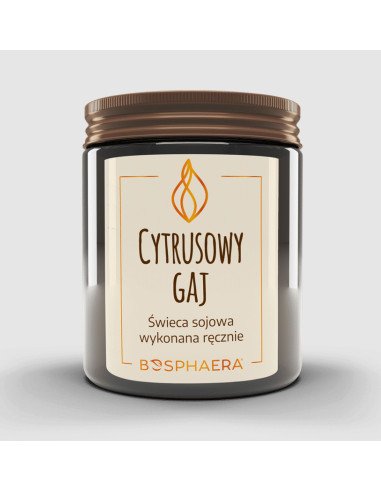 Sojowa świeca zapachowa - Cytrusowy Gaj  - 190g...