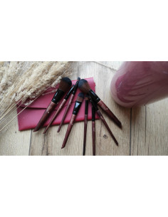 Profesjonalny Zestaw Pędzli do Makijażu - 8 sztuk + Etui... 2