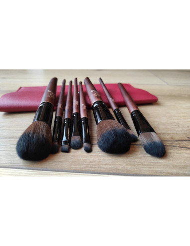 Profesjonalny Zestaw Pędzli do Makijażu - 8...